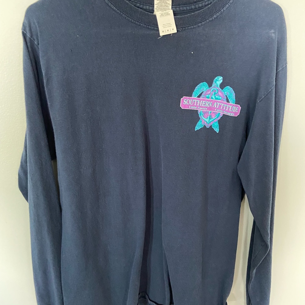 Southern Attitude long sleeve tee